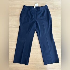 NWT Talbots Dark Blue Tailored Stretch Pants